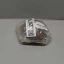 SINKOO Hermit Crab Shell Growth Seashells 15 PCS (7 Types) Natural Coconut Shells Hut for Fish Tank Decor Hide Reptile Hideouts