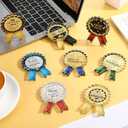 Chunful 8 Pcs Christmas Appreciation Awards Trophies Employee Appreciation Gifts Bulk Small Acrylic Trophy Thank You Award for Recognition Employee Staff Coworker Colleague Teacher Nurse Office Team