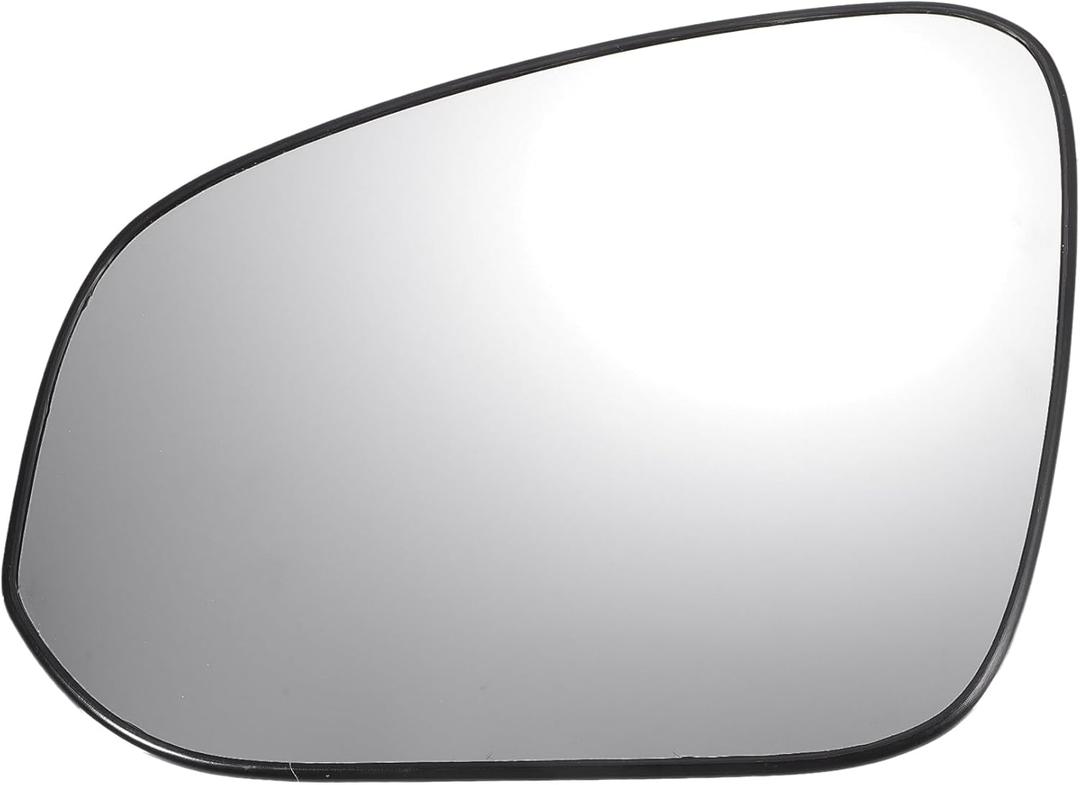 X AUTOHAUX Car Rearview Left Driver Side Mirror Glass Replacement W/Backing Plate Heated for Toyota Tacoma 2016-2021 for Toyota RAV4 2013-2018 for Toyota 4Runner 2013-2017