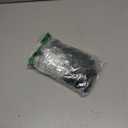 100 Pcs Plastic Cord Locks Single Hole Spring Toggle Stopper Cord Stops Fastener Toggles for Drawstrings, Paracord, Shoelaces, Bags, Clothing, and More, Black