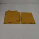 FLXXIE Microfiber Pillow Cases Queen Size Set of 2, Soft Pillowcases with Envelope Closure, Wrinkle Resistant Pillow Covers, 20x30, Ginger Yellow