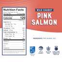 Bumble Bee Canned Pink Salmon, 14.75 oz Cans (Pack of 12) - Premium Wild Caught Salmon with Skin & Bones - 18g Protein per Serving - MSC Certified Sustainable Seafood, Non-GMO, Gluten Free, Kosher