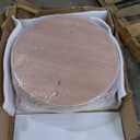 LOFT + IVY 7 Tier Rotating Shoe Rack Tower 360° Spinning Storage Organizer, Modern Round Shoe Carousel for Closet, Entryway, Bedroom Space Saving Rotating Lazy Susan Storage Tower (Light Brown)