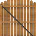 8' Telescopic Gate Brace,Extends from 52 to 98 Inches Adjustable Steel Anti Sag Gate Kit for Outdoor Yard Wooden Fence Gates