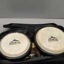 EastRock Bongo Drum 4 and 5 Set for Adults Kids Beginners Professionals Tunable Wood and Metal Drum Percussion Instruments With Tuning Wrench