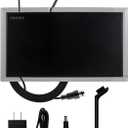 Philips Crystal Amplified Indoor TV Antenna, Extendable Dipole Rabbit Ears, 4K 1080P VHF UHF, Long Range, Amplifier Signal Booster, Digital HDTV Antenna, Smart TV Compatible, SDV3237N/27