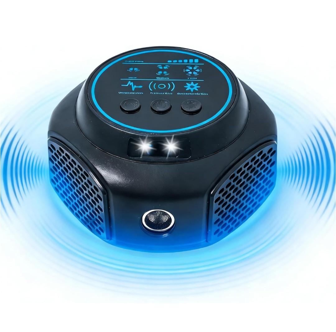 Ultrasonic Pest Repellent Plug in Indoor Mouse Traps for Home, Mouse Repellent Ultrasonic Device Rodent Repeller Ultrasonic Plug in Pest Control for Rat Mice Spider Squirrel Roach for Attic (1, Black)