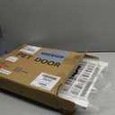 Adjustable Dog Gate - 13-22 Inch Height, 18-43 Inch Width Extension - No Drill Pet Gate for Doorways, Stairs, Puppies - Heavy Duty Metal Safety Gate (White)