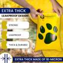 Eco-Friendly Poop Bags - 120 Bags Made from Cornstarch, Unscented and Perfect for Your Daily Walks