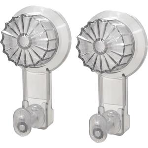 2 Pack Wreath-Hanger,22 LB Heavy Duty Waterproof Removable Suction Cup Wreath-Hooks for Halloween Christmas Dcor, Wreath Holder for Window Glass Smooth Doors Tiles Welcome Sign (Grey)