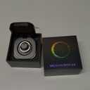 Smart Health Ring 2.0 for Women Men, Slim Scratch & Fingerprint Resistant Design, Efficient Chip Fitness Tracker, Monitors Heart, Warm Gold, Size 8