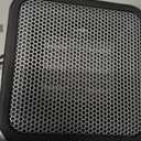 Amazon Basics Ceramic Portable Mini Space Heater for Office Desk, Indoor Use, Fast Heating, Energy Efficient, 500W, With Tip-Over Protection, Lightweight 1.4 lbs, Black, 5.87"D x 3.15"W x 5.95"H