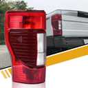 LIDNADY Tail Light Assembly Compatible with Ford Super Duty F250 F350 2020 2021 2022 w/Blind Spot w/o LED models, Factory-OE-Style Rear Lamp Replacement, Left Driver Side LC3Z13405A