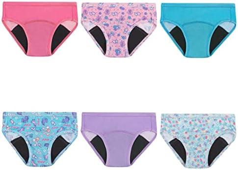 Hanes Girls' Hanes Toddler Girls' Potty Trainer Briefs, 4 Pack