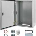 Waterproof Electrical Enclosure 24 x 16 x 10'', Outdoor Electrical Box Weatherproof, Electrical Junction Box with Reinforced Lock