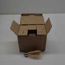 ST58 Antique LED Filament Light Bulbs, LED Dimmable Edison Light Bulbs 4W, 2700K Warm White (Amber Glass) E26 Base Pack of 6