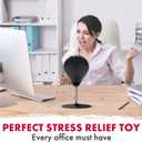 GLACIAL Stress Relief Desktop Punching Bag I Comes with Desk Clamp and Extra Strong Suction Cup