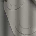 Elevated Ceramic Dog Bowl Set - Double Dog Feeding Bowls with Stand Splash Proof - Raised Dishes for Food and Water - Ideal for Small to Medium Dogs - 2 x 850 ml - 28.74 oz (Grey)