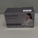 SoleoFlare Steamer for Clothes & Iron 2in1, 1200W Travel Steam Iron, 5 Modes LCD, 180ml for 20 Min Steam, UL 141 Tests Passed, White, 120V