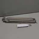 Uniflasy 304 Stainless Steel Grill Burners for Weber 62752, Weber Genesis 300 Series (2011-2016), Genesis E310 E320 E330 S310 S320 S330 Gas Grills with Front Control Knob, Weber Genesis Grill Parts (19.5 inch)