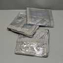 3 Pcs 110L Large Capacity Clear Storage Bags with Zipper for Comforters, Blankets, Bedding, Quilts, Pillows Plastic Storage Bags for Organizing Seasonal Clothes and Household Items, 