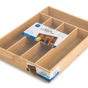 2 x Core Home Bamboo Medium Flatware Tray