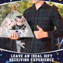 Baderke 6 Set Class of 2025 Graduation Gifts Baskets Includes 6 Empty Paper Gift Baskets 6 Clear Cellophane Bags and 10 Pull Bows for 2025 Graduation Birthday Party Decorations