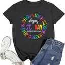 Pi Day Shirt Women Happy Pi Day 3.14 Shirts Math Teacher T-Shirt Pi Symbol Math Lover Tshirt Funny Mathematic Tee Top Grey  L