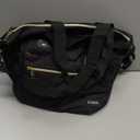 Diaper Tote Bag - Large Capacity waterproof Baby Bag with Pacifier Case, Hospital Delivery & Travel Mom Handbag (Black)