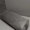 3 in 1 Yoga Bolster Pillow Set for Relaxation & Meditation , Premium Rectangular Velvet Cushion with Weighted Lavender Eye Pillow & Replacement Cotton Cover, Supportive Foam for Back Support & Stretching