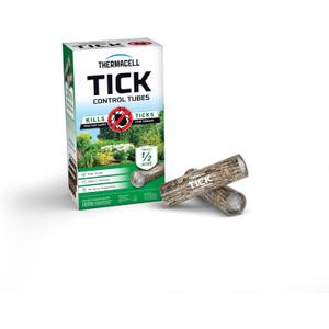 Thermacell Tick Control Tubes; 12 Per Box; No Spray, Easy-to-Use; Kills Ticks That May Carry Lyme Disease; Place in Backyard, Gardens or Wooded Areas Twice a Year; Wont Harm Kids, Pets or Environment