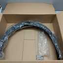 CROSSDESIGN 4pcs Fender Flares Wheel Cover Textured Factory Style Compatible with 2002-2008 Dodge Ram 1500/2003-2009 Ram 2500 3500 (Do not fit Dually models)