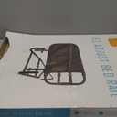 Stander EZ Adjust Bed Rail, Adjustable Senior Bedrail and Safety Assist Railing for Elderly Adults with Organizer Pouch, ASTM Safety Approved Guard-Rail, Black