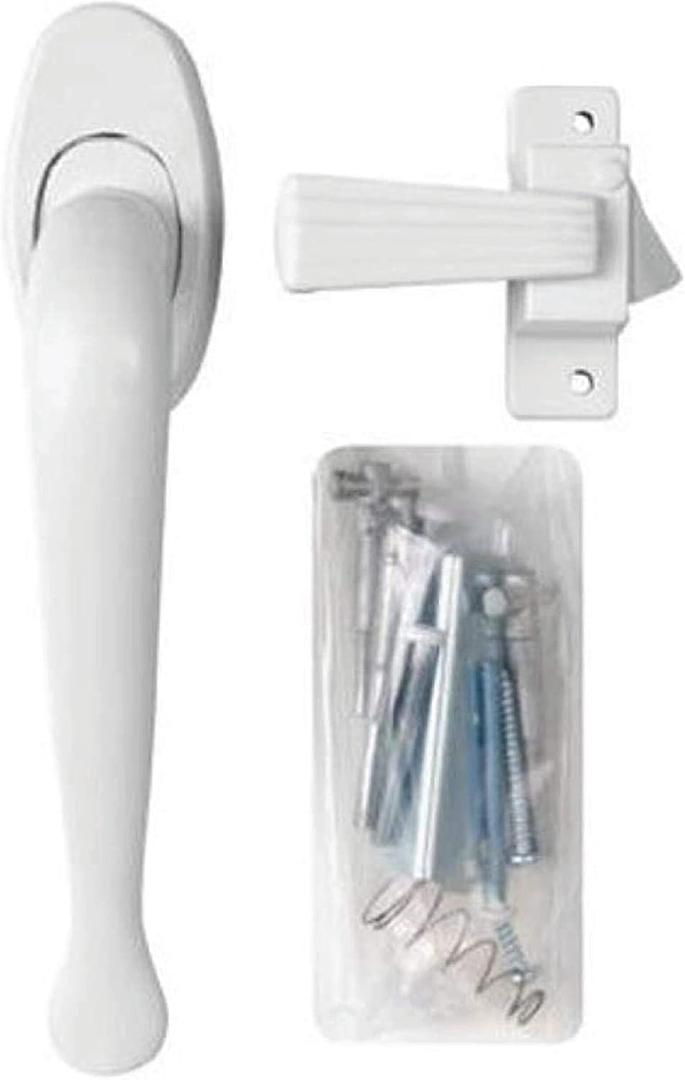 Wright Products - Villa Pull Handle for Screen and Storm Doors, White (Regular)