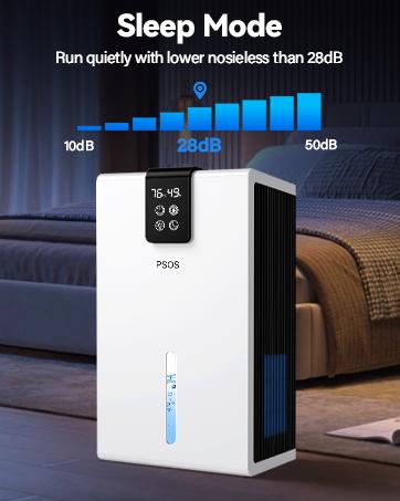 Dehumidifier, 98 OZ Water Tank