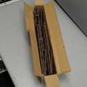 Maqauai Paper Rope Wicker Storage Baskets with Handles, 2 Pack Foldable Storage Basket, Rectangle Wicker Basket, Small Wicke Baskets for Pantry Shelves, Toilet Paper Storage Basket for Bathroom, Brown