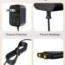 Replacement for Bissell Pet Hair Eraser Charger - Auto Power Off & Charging Display Charging Power Cord for Bissell 2390 2390A 23903 2284 2284W 14.4V Hand Vacuum Power Cord
