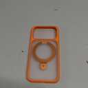 TORRAS for iPhone 17 Pro Case with Stand, Fit for MagSafe, 4X Military Drop Protection, Camera Control Button, Slim Soft Edge Phone Case for iPhone 17 Pro, Translucent Matte Cover 6.3", Bright Orange