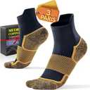 Firm Copper Compression Ankle Socks 20–30 mmHg for Women & Men (3 Pairs) – Medical Support for Circulation, Swelling, Odor Control & Foot Fatigue