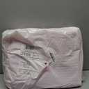 Double-Layer Cat Litter Trapper Mat - Heavy Duty Anti-Tracking Litter Box Mat with Deep Grooves & Waterproof Bottom - Stops Mess, Easy Clean (Pink,L)