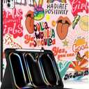 Uppuppy for iPad Pro 13 Inch Case 2024 - Women Cute Girls Folio Smart Cover with Pencil Holder Aesthetic Girly Pretty Unique Fashion for iPad Pro M4 13 Inch Cases A2925 A2926 A3007