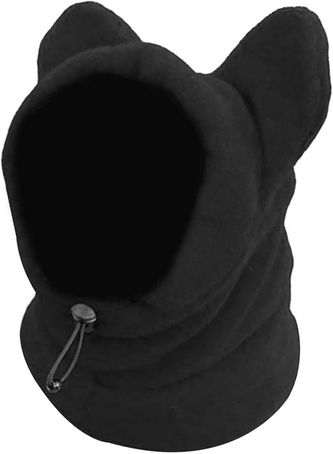 Dog Bonnet Winter Hat Pet Winter Bonnet Hats Noise Windbreak Costume Dog Ears Outdoor Ear Wraps, M