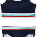 Kanu Surf Girls' Tanya UPF 50+ Beach Sport Athletic Bikini Swimsuit