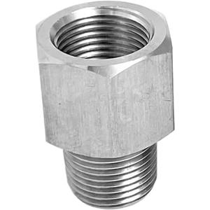 Pipe Fittings M12 M14 M16 Female X M8 M10 M12 M14 M16 M18 M20 1/8" 1/4" 3/8" 1/2" Male Thread Stainless Steel High Pressure Pipe Fitting(M16x1.5 to M12x1.25)