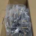 addlon 54(48+6) FT Solar String Lights Waterproof,Patio Lights Solar Powered with Remote & USB Port 15+1 LED Shatterproof Bulbs 3 Light Modes, Dimmable Solar Light for Camping Backyard Garden