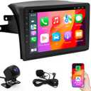 4+64G Car Radio for Toyota Sienna 2004 2005 2006 2007 2008 2009 2010, 9" IPS HD Touch Screen Stereo with Wireless CarPlay & Android Auto/Bluetooth/WiFi/GPS/FM/SWC/Backup Camera