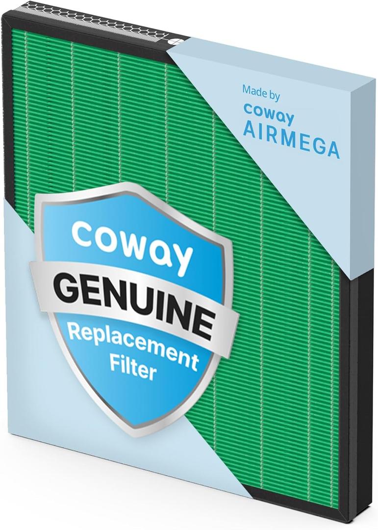 Coway Airmega 250/250S Air Purifier Replacement Filter Set, Max 2 HEPA Filter and Active Carbon Filter, AP-1720-FP