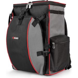 YESWELDER Welding Backpack Extreme Gear Pack with Helmetcatch (holds welding helmet, jacket, gloves, tools, etc.) All-In-One Heavy Duty Welder Bag (Bb03)