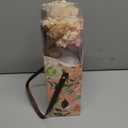 COCORRNA Reed Diffuser - Pink Rose 8.5 Fl.oz Flower Reed Diffuser with Sticks, Bedroom Bathroom Shelf Decor (Floral Basket Collection)