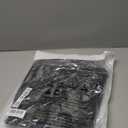 ASPO Men's Windproof Warm Golf Vest Outerwear with 6 Pockets Waterproof Winter Softshell Sleeveless Puffer Jacket for Hiking (Large, Black)